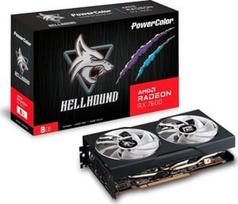 bite - POWERCOLOR Hellhound AMD Radeon RX 7600 8GB GDDR6 - 1 nuotrauka