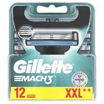 Ašmenys Gillette Mach3, 12 vnt.