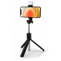 selfie stick pigu - RoGer R1S 2in1 Selfie Stick + Tripod Telescopic Stand with Bluetooth Remote Control + Flash - 1 nuotrauka
