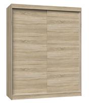 e top shop - Topeshop IGA 160 SON C KPL bedroom wardrobe/closet 7 shelves 2 door(s) Sonoma oak - 2 nuotrauka