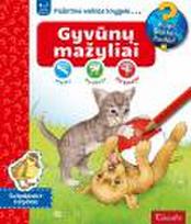 Gyvūnų mažyliai. Pažintinė veiklos knygelė
