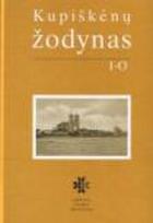 Kupiškėnų žodynas, II tomas. I-O