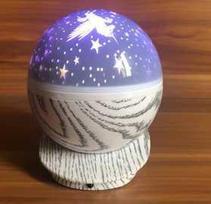led zvaigzdziu projektorius - Star led rotating night light projector - 2 nuotrauka