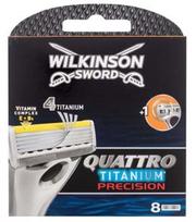 Wilkinson Sword Quattro Titanium Precision, 8 vnt.
