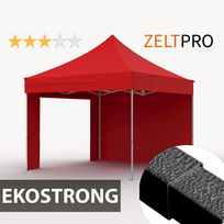 Prekybinė Palapinė 3x3 Raudona Zeltpro EKOSTRONG