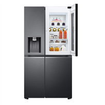 lg juoda saldytuvas - LG GSXV91MCAE - 3 nuotrauka