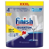 Finish Powerball Quantum All In One Indaplovių tabletės Lemon, 60vnt.