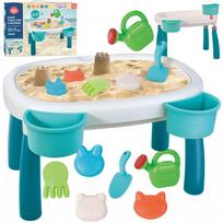 lauko deze - WOOPIE Staliukas Vanduo 2in1 Smėlio dėžė 7 el. - 1 nuotrauka