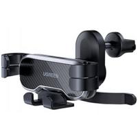 automobilio telefono laikiklis - Ugreen Gravity Drive Air Vent Car Mount Phone Holder 80871 Black - 1 nuotrauka