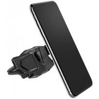 automobilio telefono laikiklis - Spigen Click.R Black - 1 nuotrauka
