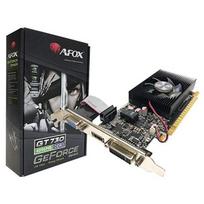 gpu - Afox GeForce GT 730 LP 4GB DDR3 128bit - 1 nuotrauka