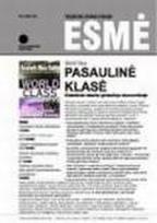 "Vadybinės minties kristalai: ESMĖ" Nr. 3. Pasaulinė klasė: Klestėkite lokaliai globalioje ekonomikoje