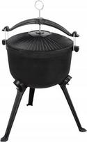 Master Grill & Party Iron Cauldron MG429, 28 cm x 28 cm x 56 cm, 8 l