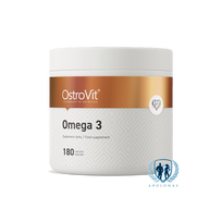 omega 3 papildai - OstroVit Omega 3 180kaps - 2 nuotrauka