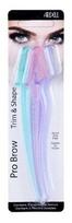 Antakių skustuvas Ardell Pro Brow Trim & Shape 104049, 3 vnt.