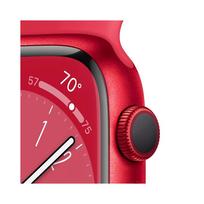 apple watch serios 8 - Apple Watch Series 8 GPS 45mm (PRODUCT)RED Aluminium Case, RED Sport Band - MNP43UL/A - 2 nuotrauka