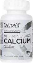 d3 k2 - OstroVit Vitaminai D3 + K2 + Kalcis, 90 tab - 1 nuotrauka