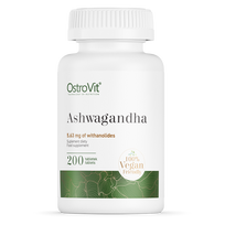 asvaganda camelia - OstroVit Ashwagandha, ašvagandos ekstraktas, 200 tab - 2 nuotrauka