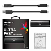 isoriniai 1tb ssd diskai - ADATA SE760 1TB SSD Black (Juodas) - 5 nuotrauka