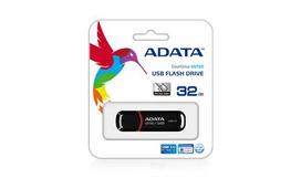 usb adata 32gb - ADATA DashDrive UV150 32GB Black (Juodas) - 3 nuotrauka