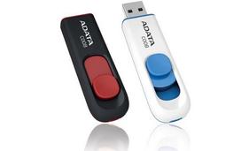 usb adata 32gb - ADATA Classic C008 32GB White/Blue (Baltas/Mėlynas) - 4 nuotrauka