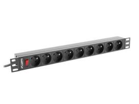 itampos stabilizatorius - LANBERG PDU-09E-0300-BK - 1 nuotrauka
