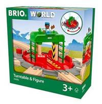 Brio World Turntable & Figure 33476, plastikas