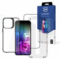 3MK "Comfort Set 4 in 1 iPhone 15 Pro Max" Transparent/ Black