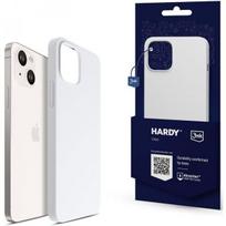 3MK "Hardy Silicone MagCase iPhone 15" Silver/ White