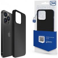 apple iphone 6 - 3MK "Silicone Case iPhone 15 Pro" Black - 1 nuotrauka