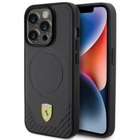 apple iphone 6 - Ferrari "FEHMP15LPTEK Hardcase Carbon Metal Logo iPhone 15 Pro" Black - 1 nuotrauka