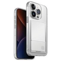 UNIQ "Air Fender ID Cardslot iPhone 15 Pro Max" Nude Transparent