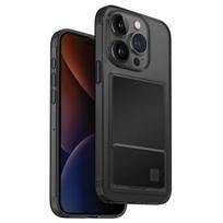 UNIQ "Air Fender ID Cardslot iPhone 15 Pro Max" Smoked Grey