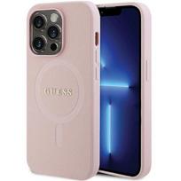 Guess "GUHMP14XPSAHMCP Hardcase Saffiano MagSafe iPhone 14 Pro Max 6,7" Pink