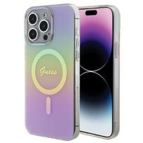Guess "GUHMP15LHITSP IML Iridescent MagSafe iPhone 15 Pro" Pink