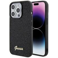 deklas iphone 15 pro guess - Guess "GUHCP15LPMSDGSK Disco Metal Script iPhone 15 Pro" Black - 1 nuotrauka