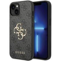 Guess "GUHCP15S4GMGGR 4G Metal Gold Logo iPhone 15" Grey