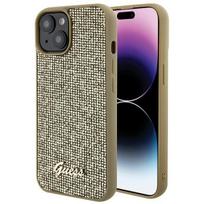 Guess "GUHCP15SPMSDGSD Disco Metal Script iPhone 15" Gold