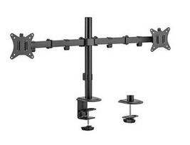 2 monitoriu laikiklis 32" - GEMBIRD DISPLAY ACC MOUNTING ARM/17-32" MA-D2-01 - 1 nuotrauka