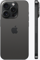 naudoti iphone - Apple iPhone 15 Pro 128GB Black Titanium (Juodas) - 2 nuotrauka