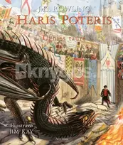 litter 4 - Haris Poteris ir Ugnies taurė. Iliustruotas leidimas - 1 nuotrauka