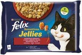 Felix Sensations Jellies, jautiena/vištiena, 0.34 kg