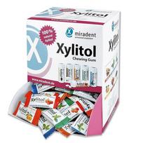 gumti - Miradent Xylitol kramtomoji guma MIX 200x2 - 2 nuotrauka