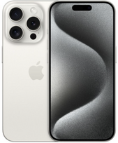 Apple iPhone 15 Pro 128GB White Titanium (Baltas)