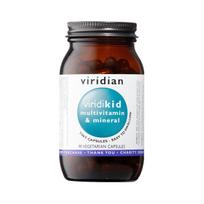 kapsules plaukams -  VIRIDIAN VIRIDIKID MULTIVITAMIN & MINERAL MINI, 90 kapsulių - 1 nuotrauka