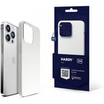 3MK "Hardy Silicone MagCase iPhone 15 Pro" Silver-White