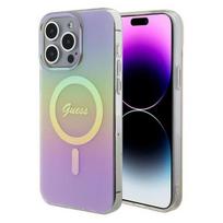 Guess "Hardcase IML Iridescent MagSafe iPhone 15 Pro Max" Pink