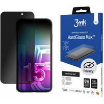 screen protector iphone 16 - 3MK "HardGlass Max Privacy Screen Protector iPhone 15 Plus" - 1 nuotrauka