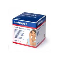 LEUKOTAPE kineziterapinis pleistras K, 7.5 cm x 5 m/11.5 m
