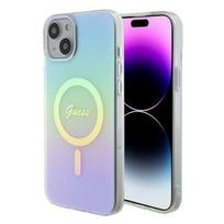 iphone 15 plus magsafe deklas - Guess "IML Iridescent MagSafe iPhone 15 Plus" Turquoise - 1 nuotrauka